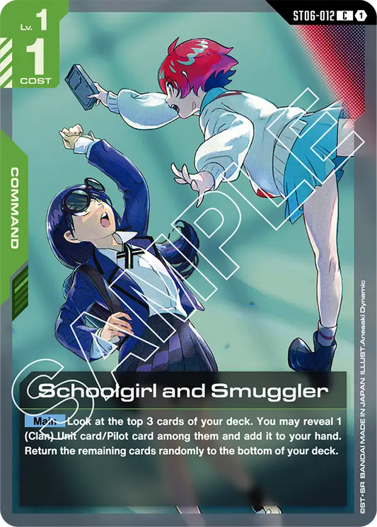Schoolgirl and Smuggler ST06-012