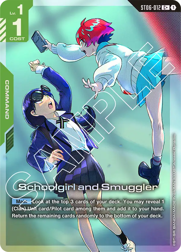 Schoolgirl and Smuggler ST06-012