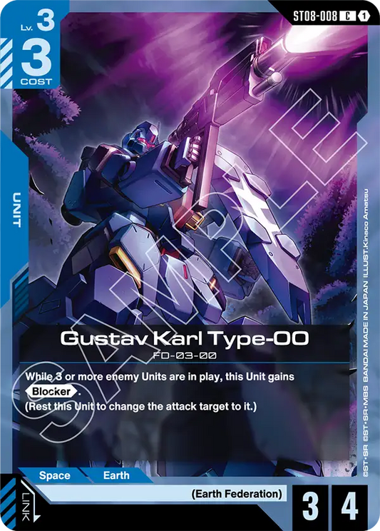 Gustav Karl Type 00 ST08-008