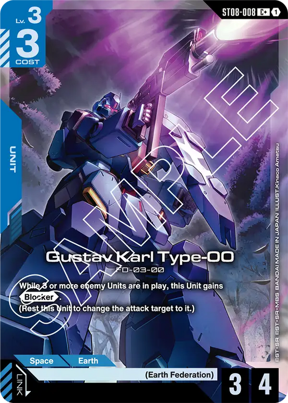 Gustav Karl Type 00 ST08-008