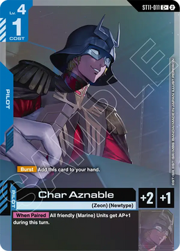 Char Aznable  ST11-011