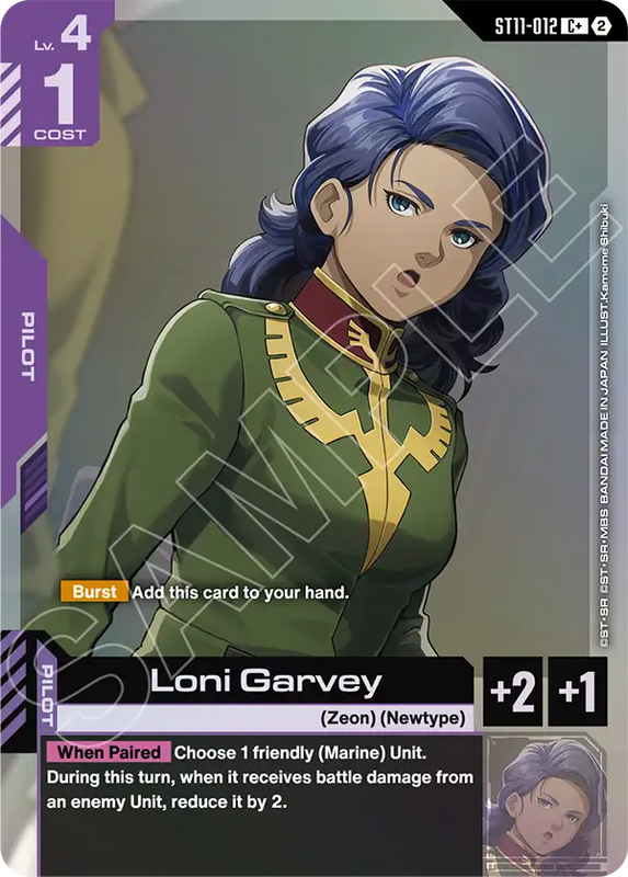 Loni Garvey  ST11-012