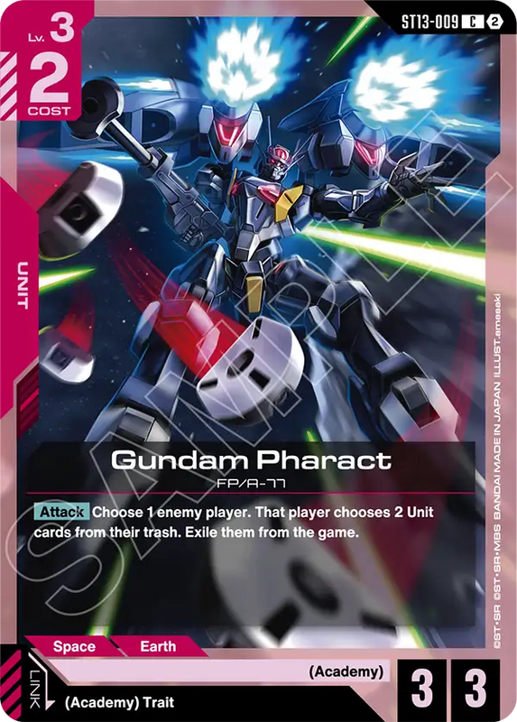 Gundam Pharact ST13-009