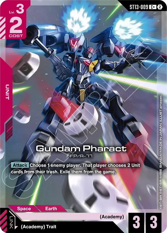 Gundam Pharact  ST13-009