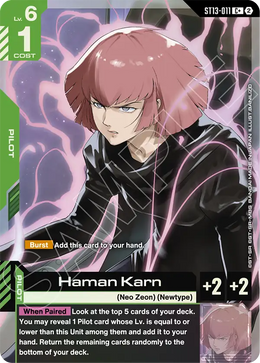 Haman Karn  ST13-011