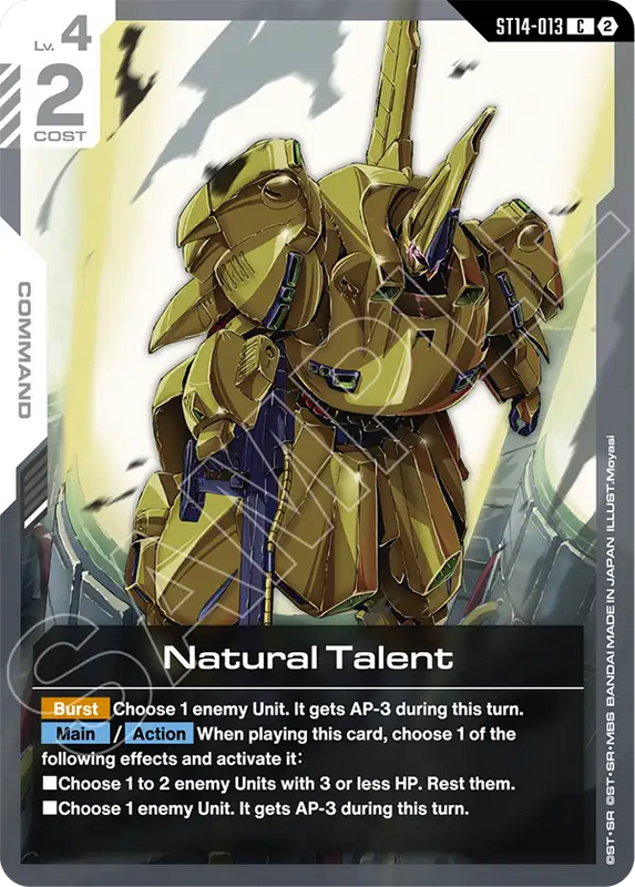 Natural Talent ST14-013