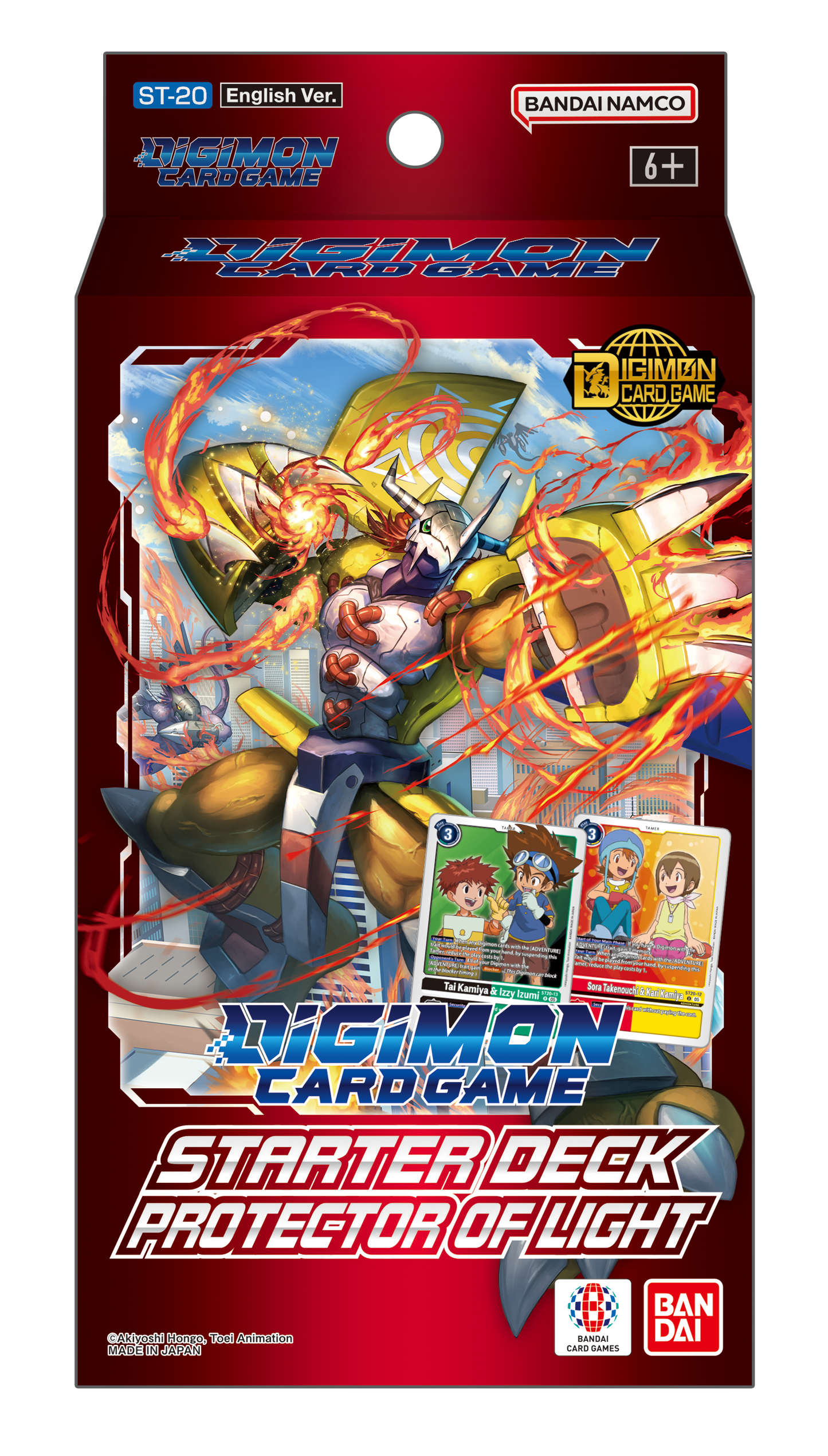 Digimon Card Game Protector of Light Starter Deck ST20