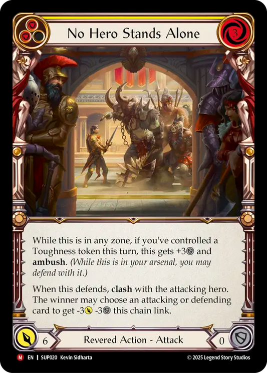 No Hero Stands Alone