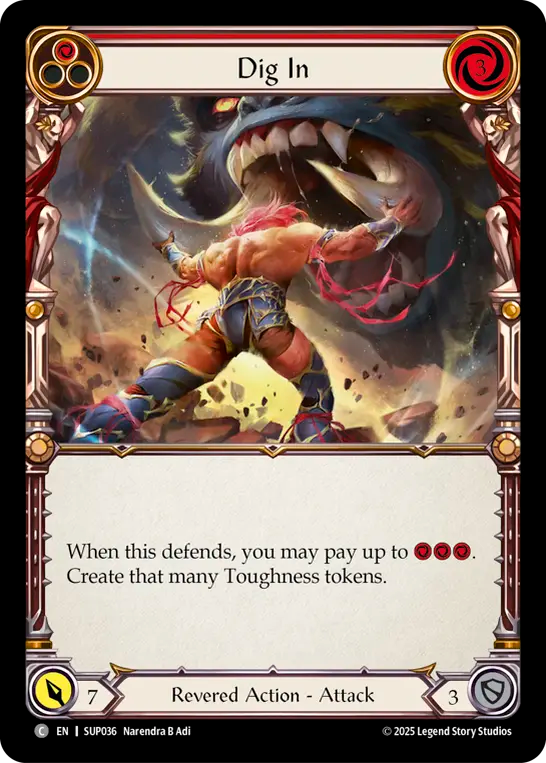 Dig In (Red)