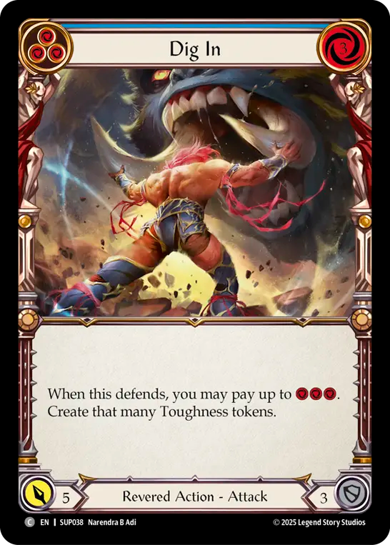 Dig In (Blue)