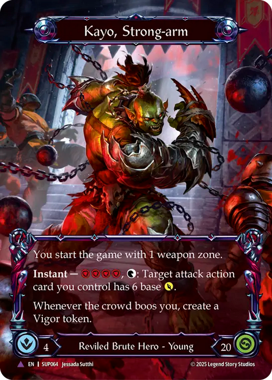 Kayo, Strong-arm 