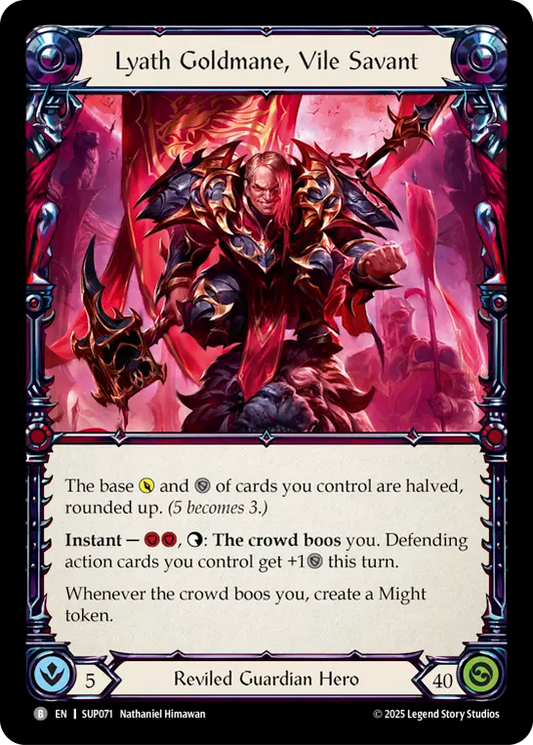 Lyath Goldmane, Vile Savant