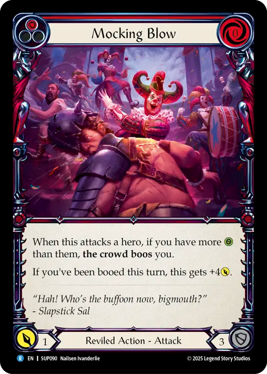 Mocking Blow (Red)