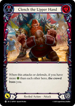 Clench the Upper Hand (Red)