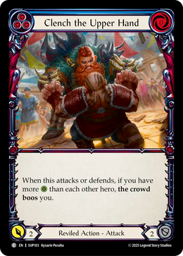 Clench the Upper Hand (Blue)