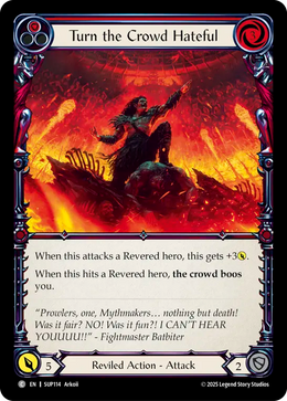 Turn the Crowd Hateful (Red)