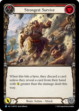 Strongest Survive (Red)