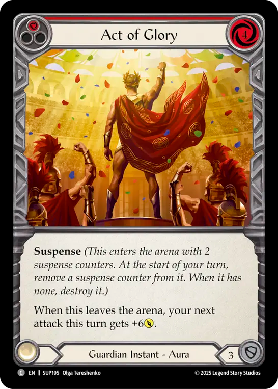 Act of Glory (Red)