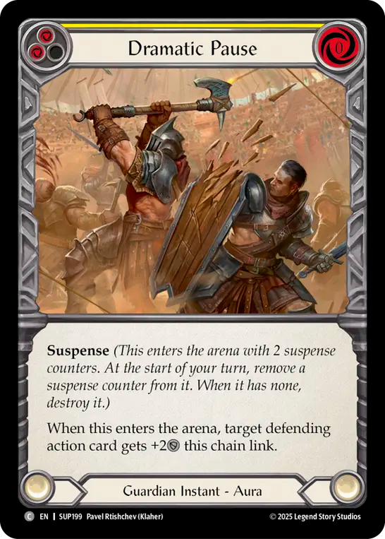 Dramatic Pause (Yellow)