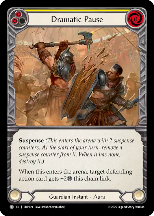 Dramatic Pause (Yellow)