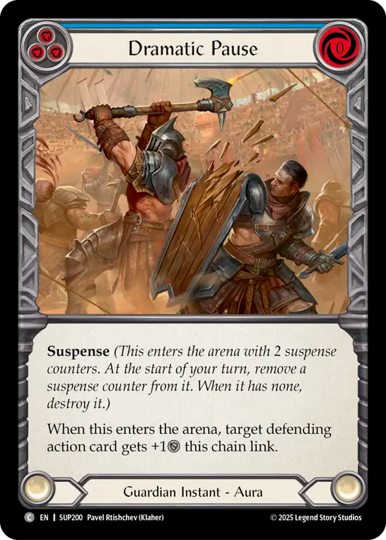 Dramatic Pause (Blue)