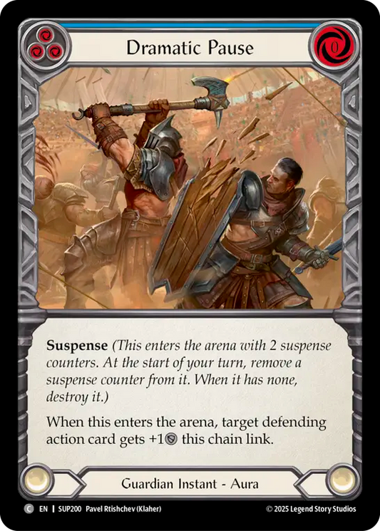 Dramatic Pause (Blue)