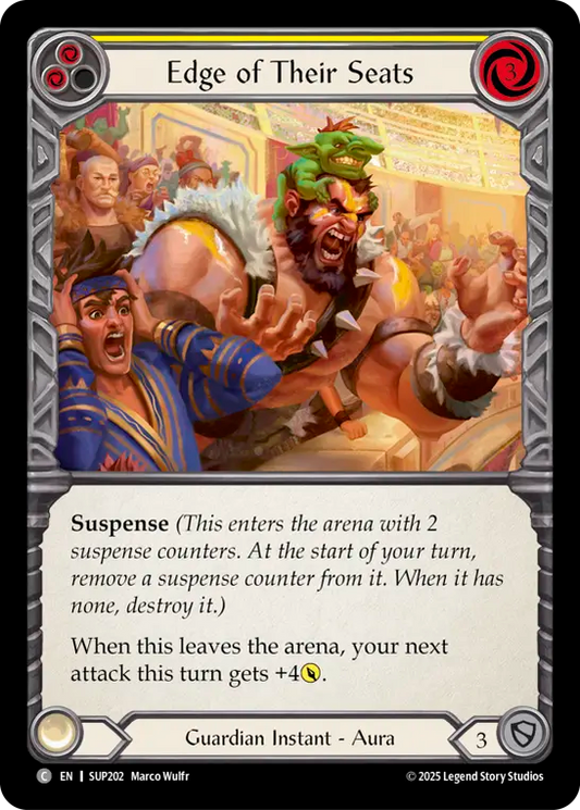 Edge of Their Seats (Yellow)