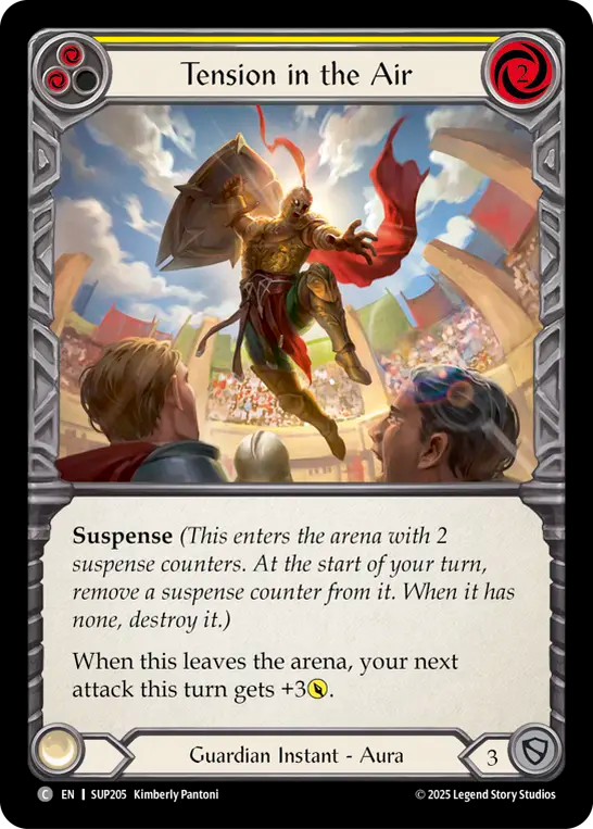 Tension in the Air (Yellow)