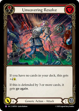 Unwavering Resolve