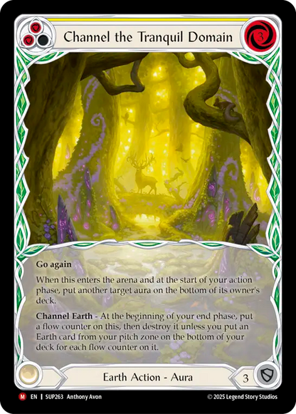 Channel the Tranquil Domain