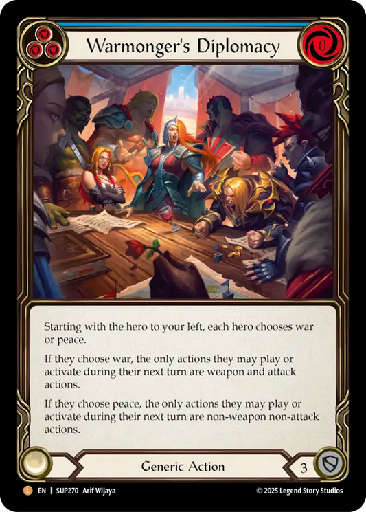 Warmonger's Diplomacy (Blue)