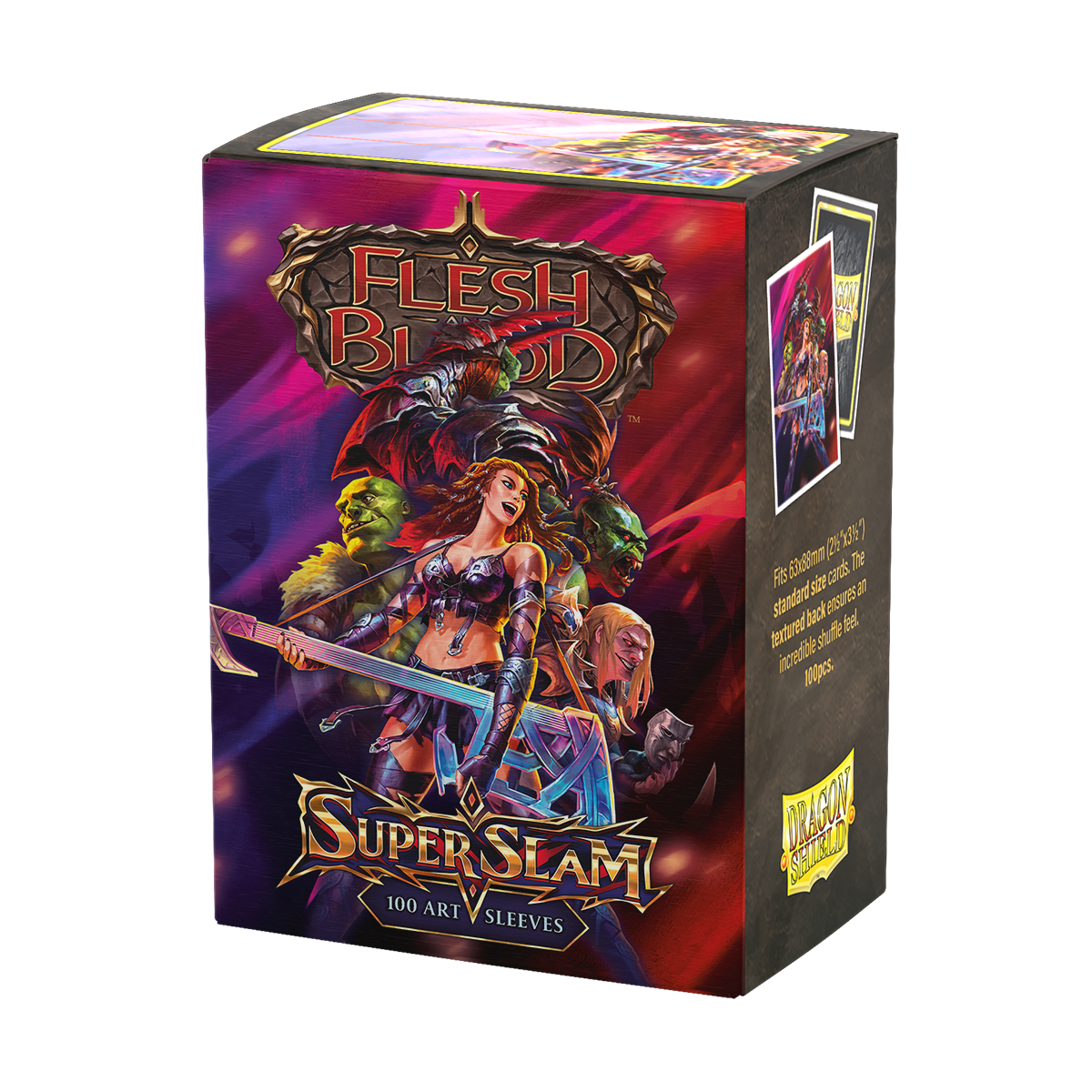 Dragon Shield Standard Size Matte Art Sleeve - Super Slam