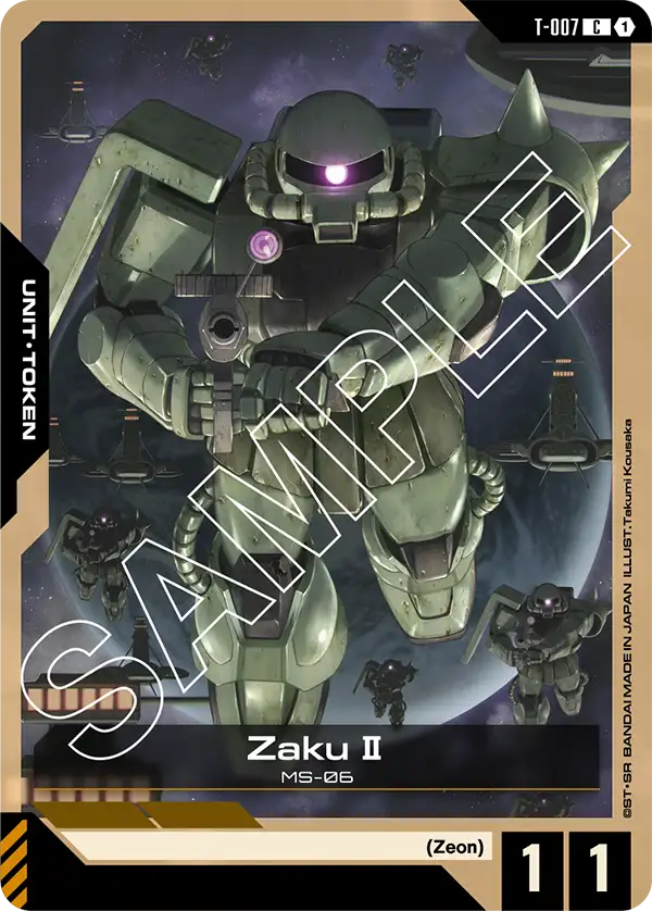 Zaku II T 007 Token