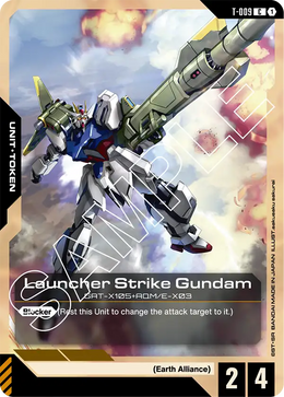 Launcher Strike Gundam T 009 Token