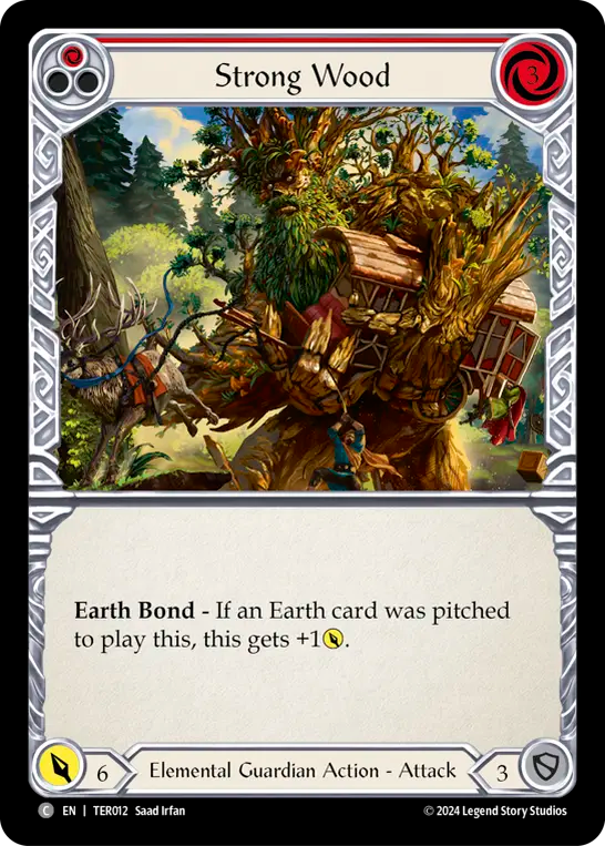 Strong Wood (Red)