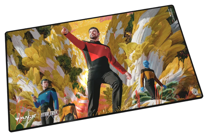 Ultimate Guard Play Mat MTG Star Trek   Will Riker First in the Field