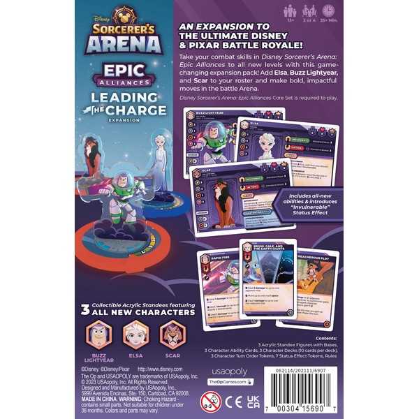 Disney's Sorcerer's Arena : mener la charge