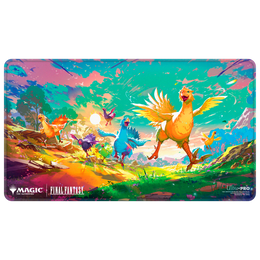 MTG FINAL FANTASY Holofoil® Playmat featuring Traveling Chocobo