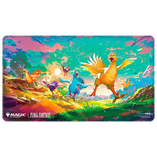 MTG FINAL FANTASY Holofoil® Playmat featuring Traveling Chocobo