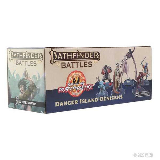 Pathfinder Battles : Fists of the Ruby Phoenix - Coffret Danger Island Denizens