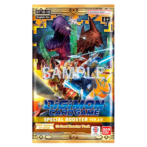 Digimon Card Game Special Booster Ver2.0 (BT18-BT19)