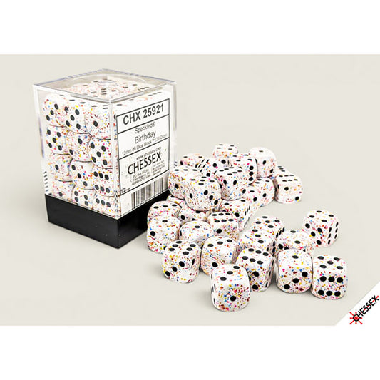 Chessex - Speckled 12mm Dice Block - Birthday