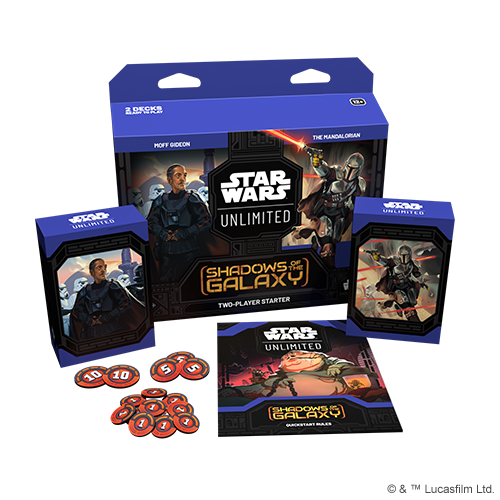 Star Wars: Unlimited Shadows of the Galaxy Two-Player Starter Deck (Moff vs The Mandalorian)