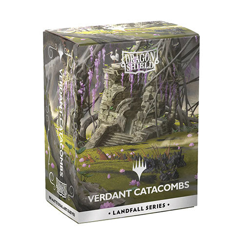 Dragon Shield Dual Matte Art Sleeve - Magic: The Gathering Landfall Series Verdant Catacombs