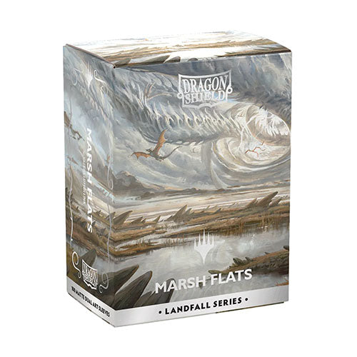 Dragon Shield Dual Matte Art Sleeve - Magic: The Gathering Landfall Series Marsh Flats