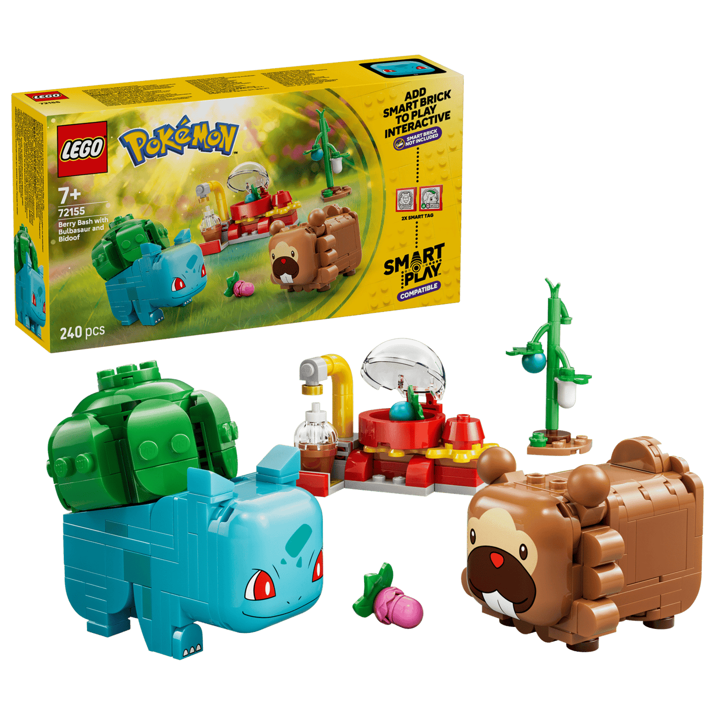 LEGO Pokemon SMART Play™: Berry Bash with Bulbasaur and Bidoof
