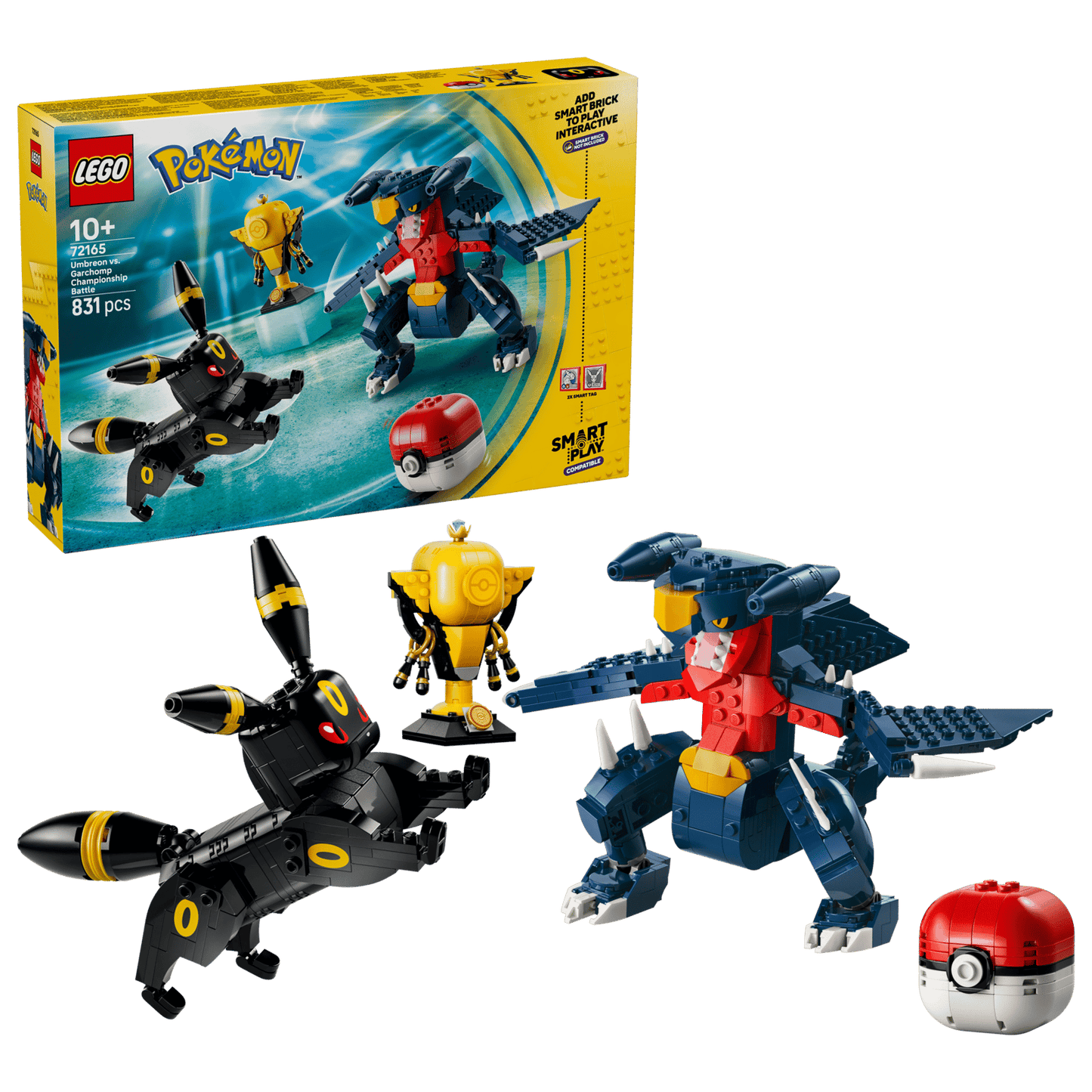 LEGO Pokemon SMART Play™: Umbreon vs. Garchomp Championship Battle