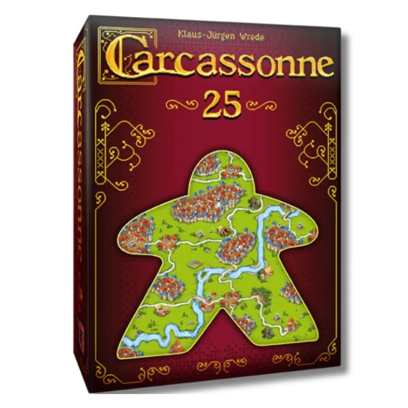 Carcassonne Pixel Art 25th Anniversary Edition