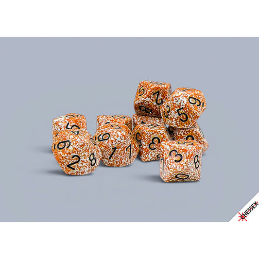 Chessex - Speckled Ten D-10 Set - Rust