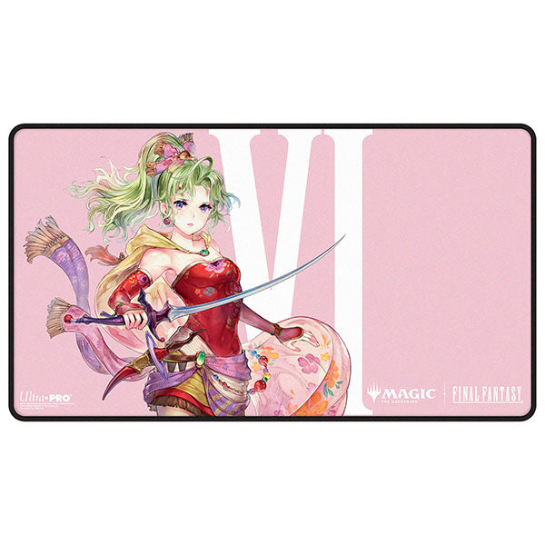 Ultra Pro - Magic: The Gathering - Final Fantasy Terra, Herald of Hope Black-Stitched Playmat